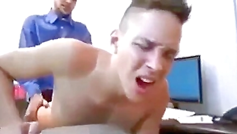 Amateur brunette with a large body sucks a big cock