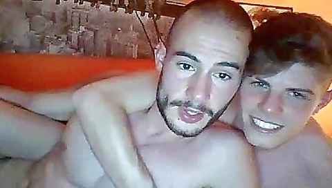 Handjob and facial ejaculation in amateur deepthroat video