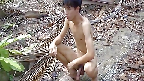 Horny porn star doing outdoor sex on a big black cock
