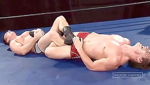 Gay wrestling for gay guy and woman in bdsm wrestling
