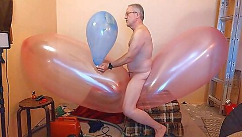 Balloonbanger 83) Ride Hump Pop Giant Blimp Balloon! - Teaser Video